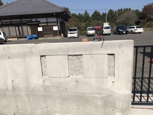 かすみがうら銘板_施工中-6