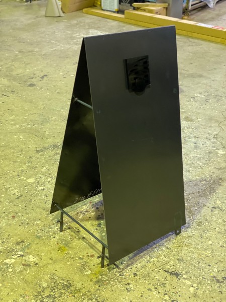 アイアンスタンド看板-施工中