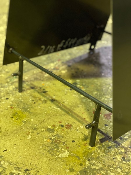 アイアンスタンド看板-施工中