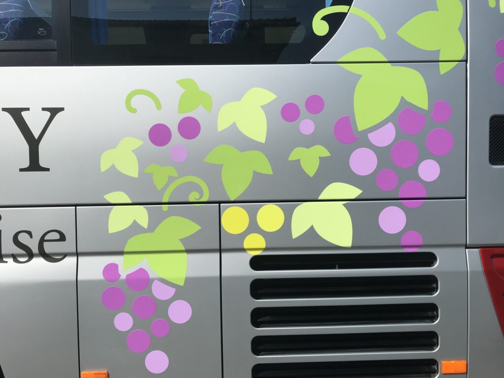 福祉バスラッピングアップ