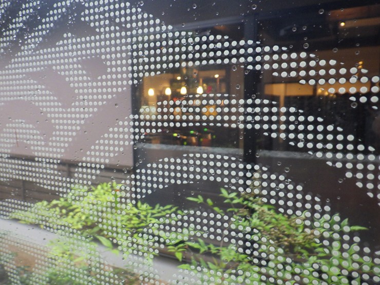 目隠しガラスステッカー