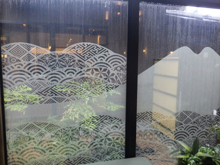 目隠しガラスステッカー